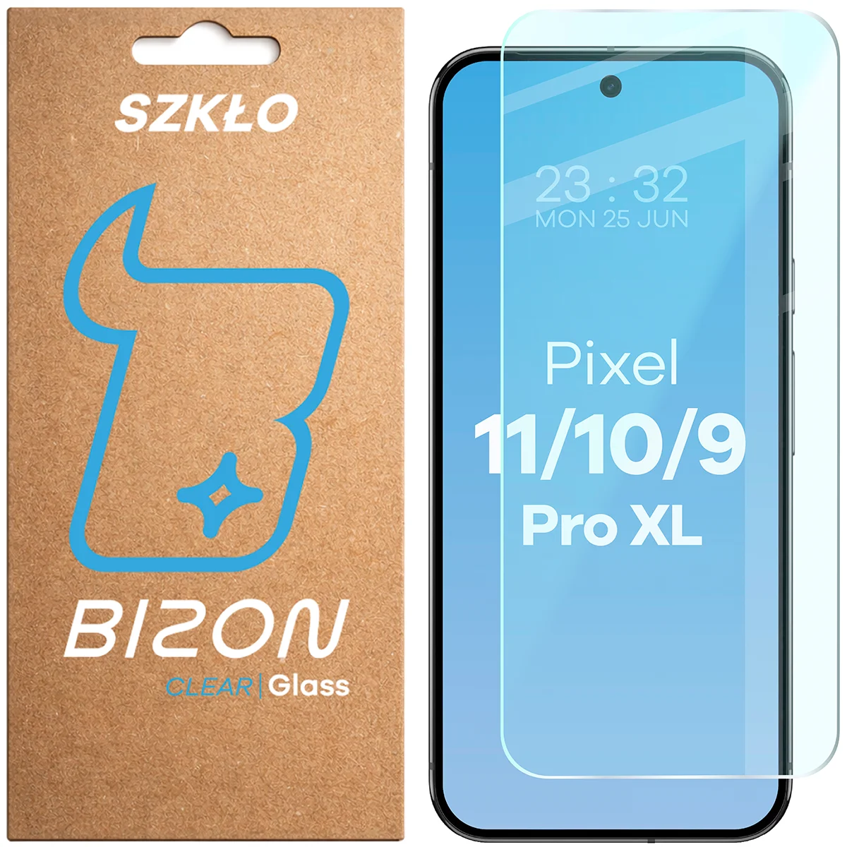 Szkło hartowane Bizon Glass Clear do Google Pixel 11 Pro XL/ 10 Pro XL / 9 Pro XL